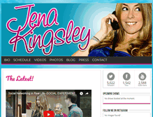 Tablet Screenshot of jenakingsley.com